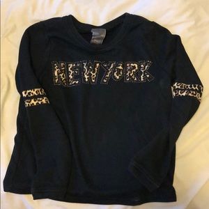 Long sleeve new york sweater